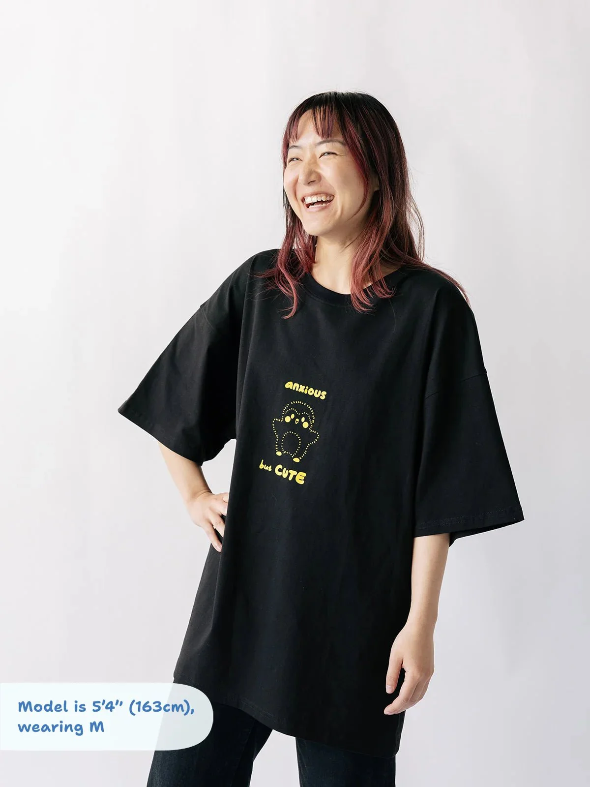 Anxious But Cute Finch T-Shirt - Image 3