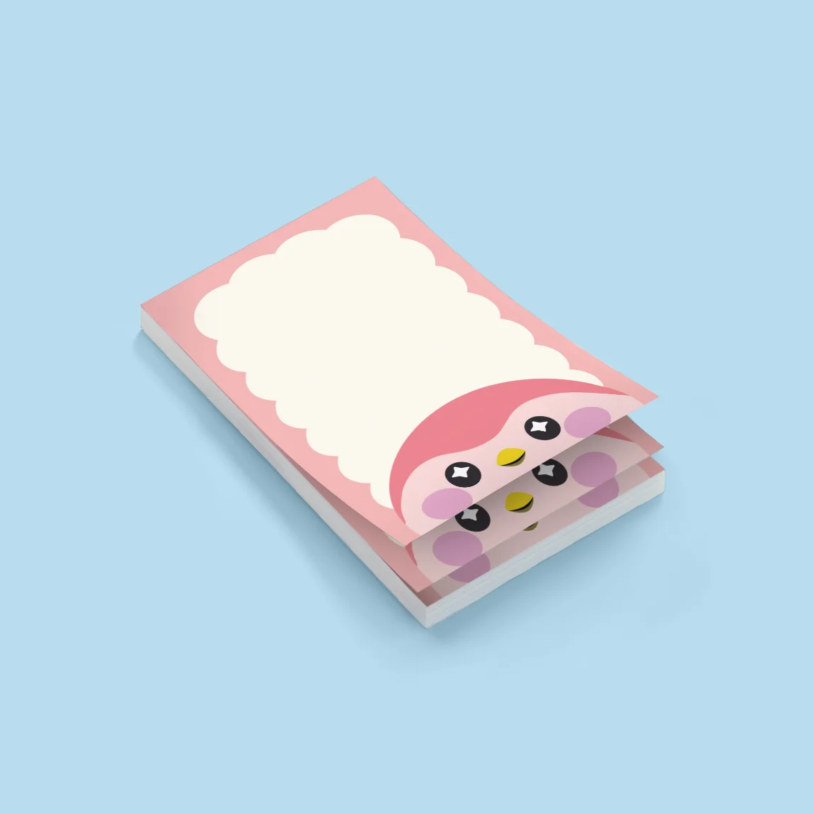 Finch Birb Head Notepad - A5 Colorful Journal - Image 10