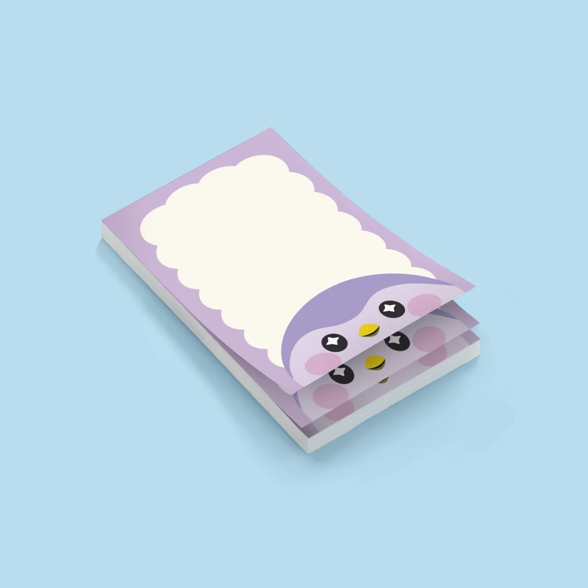 Finch Birb Head Notepad - A5 Colorful Journal - Image 12