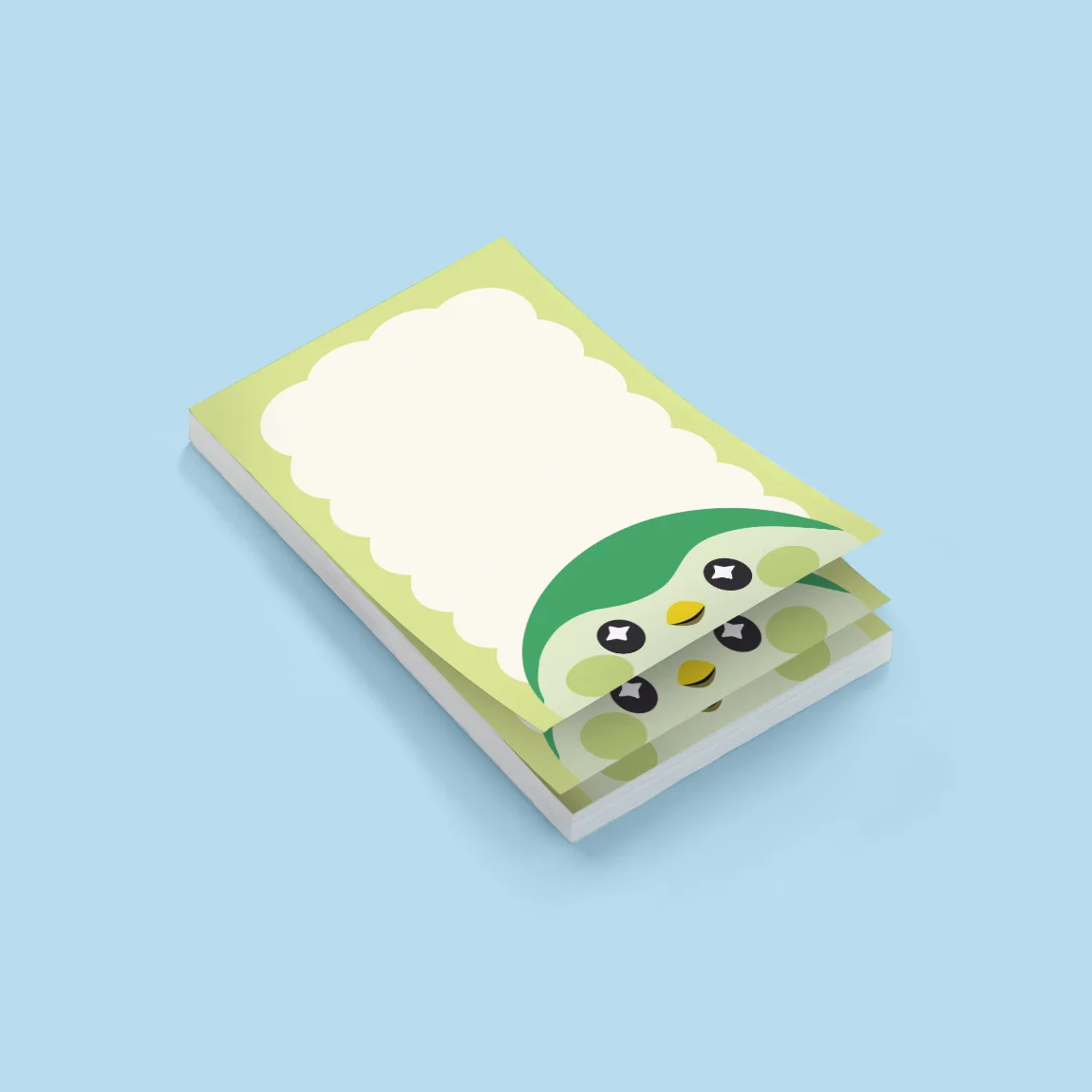 Finch Birb Head Notepad - A5 Colorful Journal - Image 6