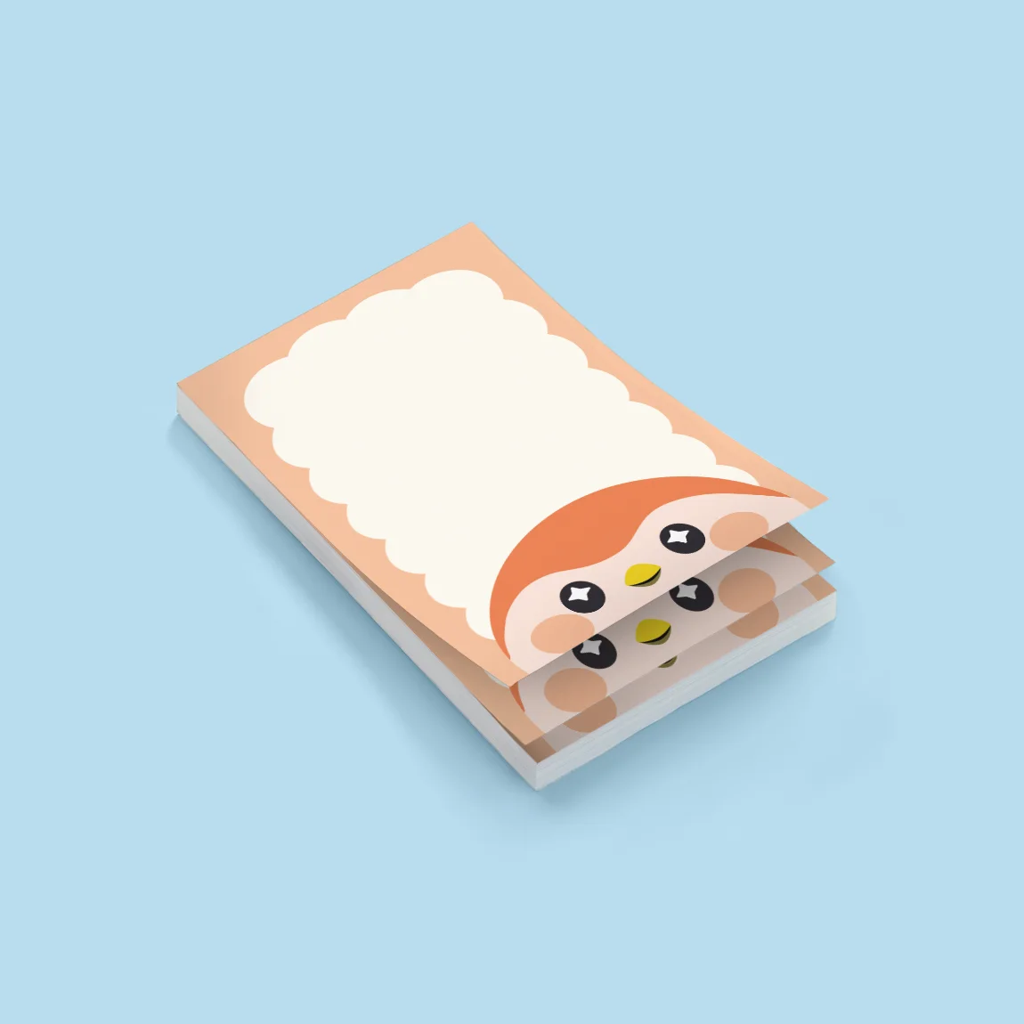 Finch Birb Head Notepad - A5 Colorful Journal - Image 8
