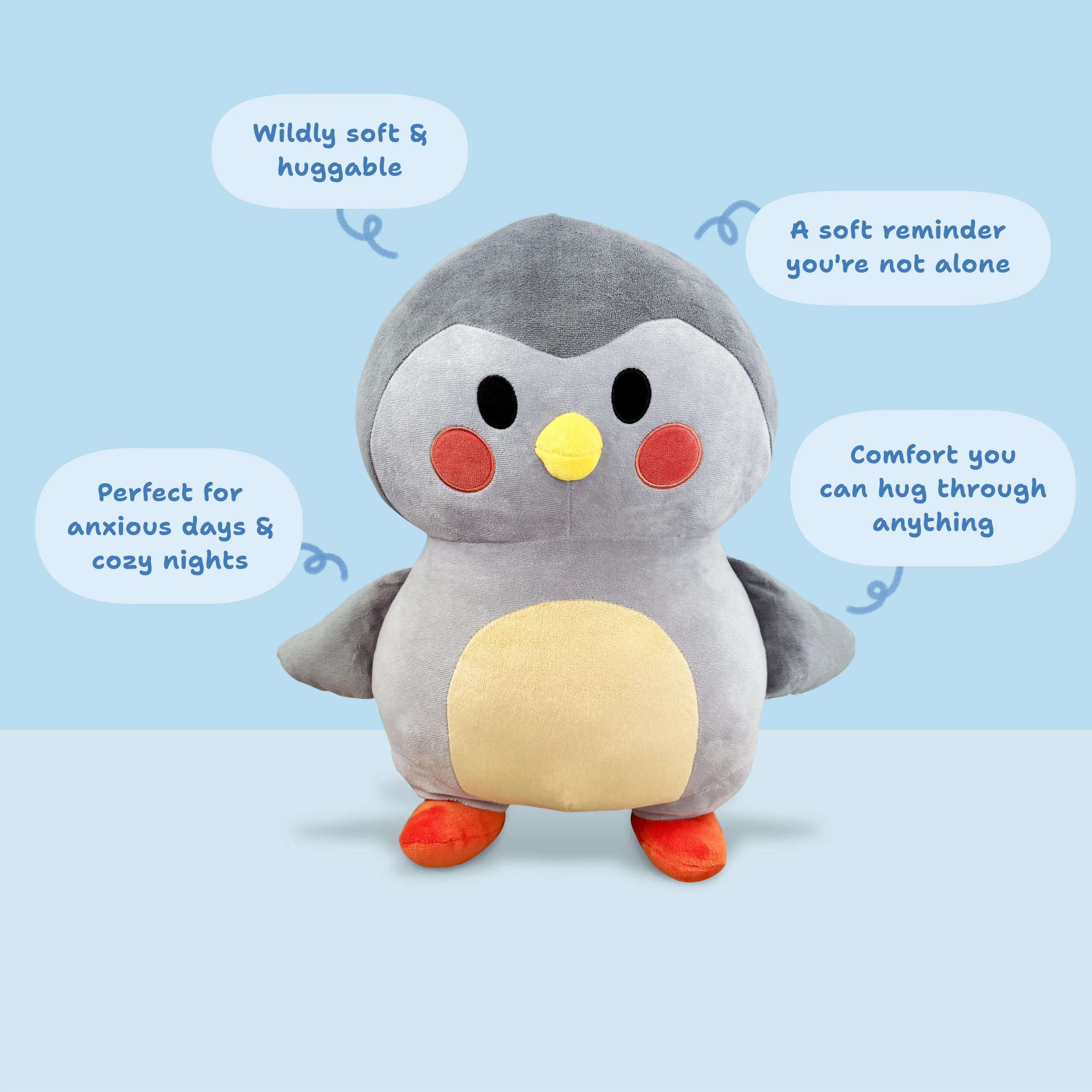 Large Finch Plushie - Your IRL Emotional Support Birb - Image 14